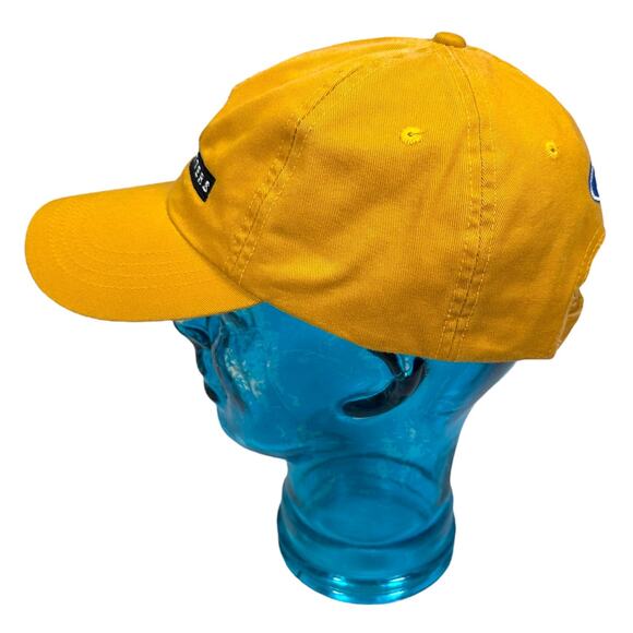 Vintage Ford Outfitters Strapback Dad Hat Burnt Yellow Adult Hook & Loop Cap New - Picture 5 of 9